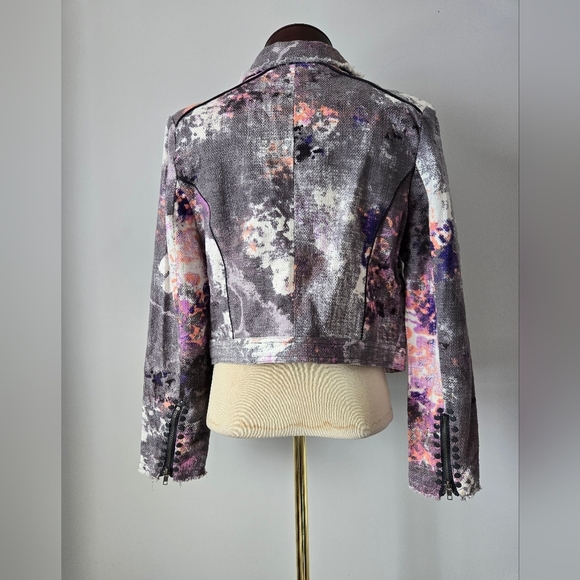 DEPT Cotton Denim Multi Colour Jacket. Size Medium - Picture 6 of 13